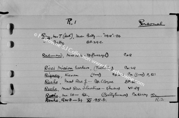 FR BROWNES INDEX